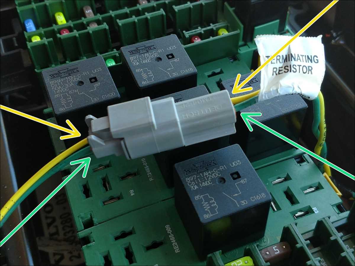 2018 volvo truck fuse box diagram