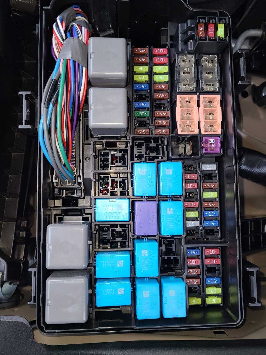 2018 f550 fuse diagram