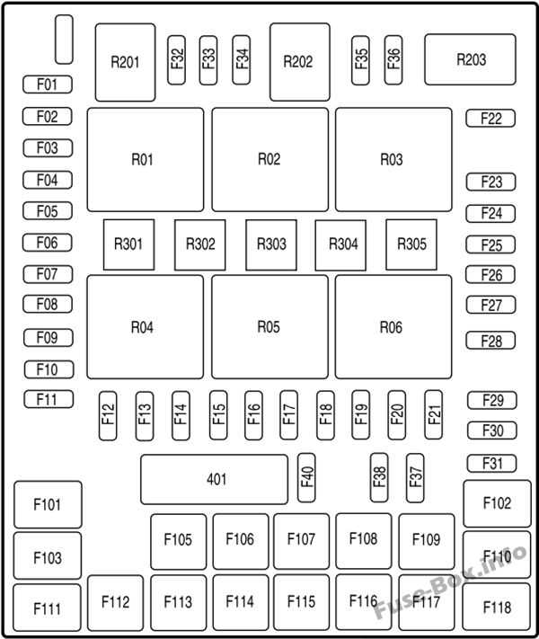 2018 ford f150 fuse box diagram under hood