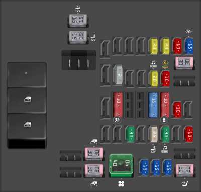 2018 gmc sierra under hood fuse box diagram
