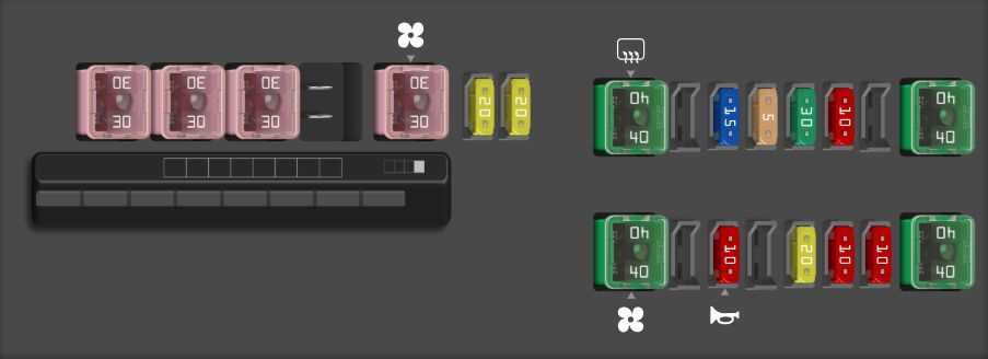 2018 honda odyssey rear fuse box diagram