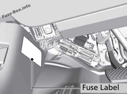 2018 odyssey fuse box diagram