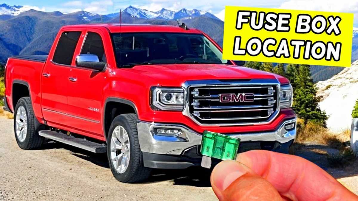 2018 silverado 1500 fuse box diagram