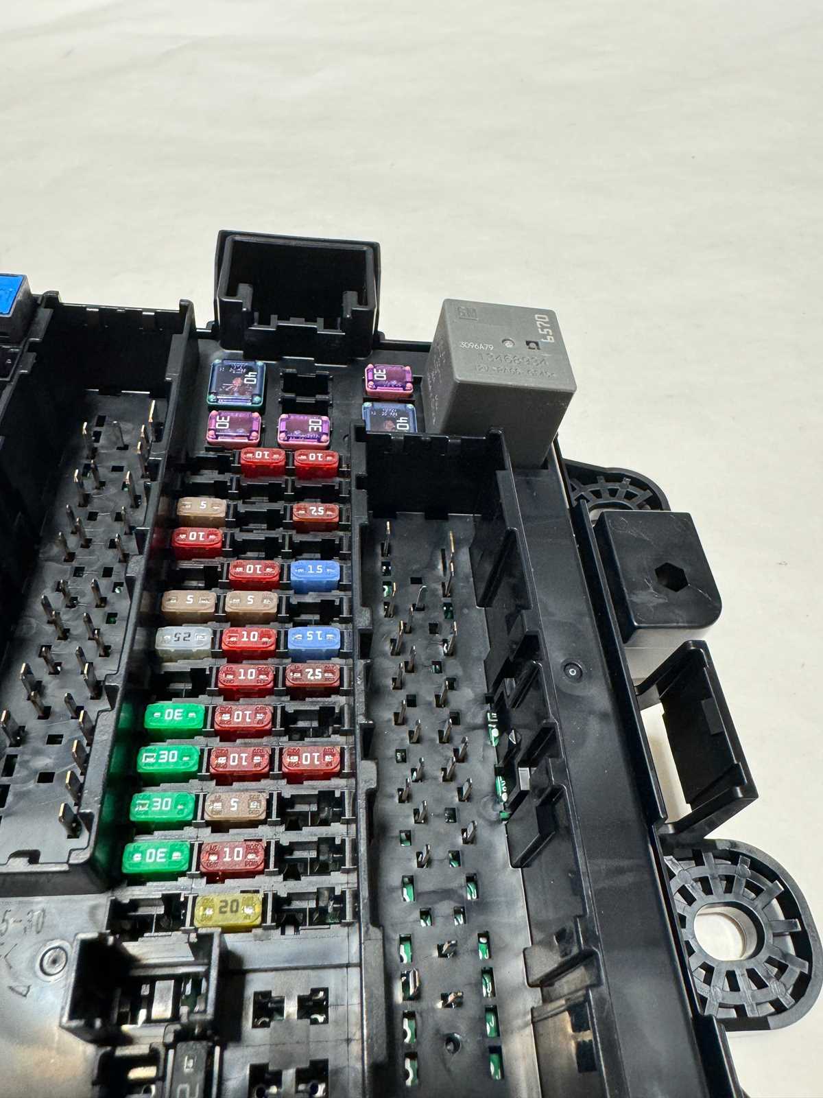 2019 camaro fuse box diagram