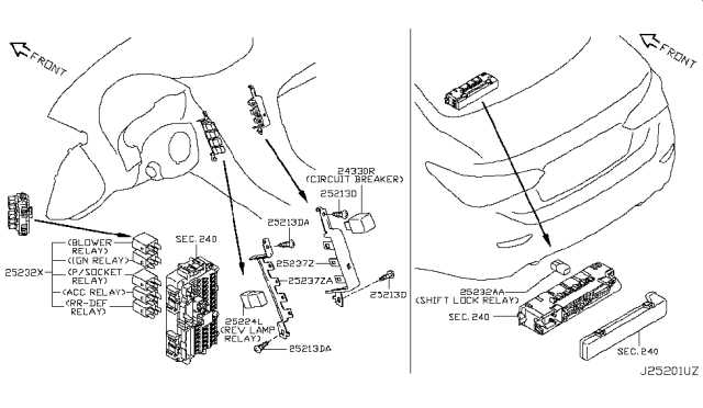 2019 infiniti q50 fuse box diagram