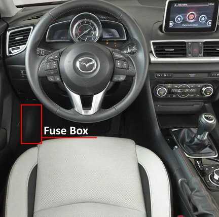 2019 mazda 3 fuse box diagram