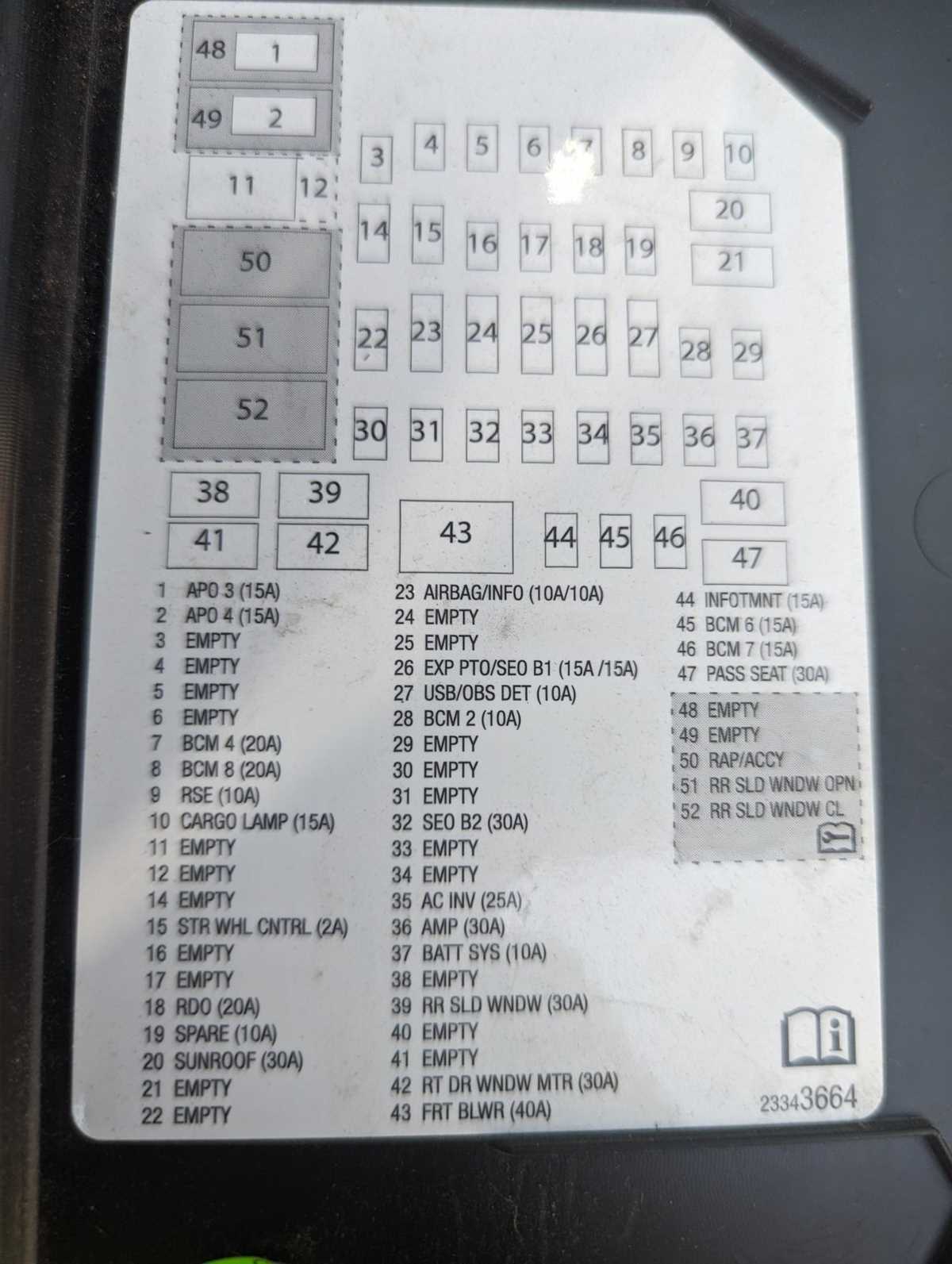 2019 tahoe fuse box diagram