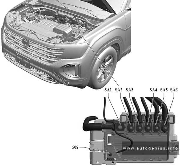 2019 vw atlas fuse diagram