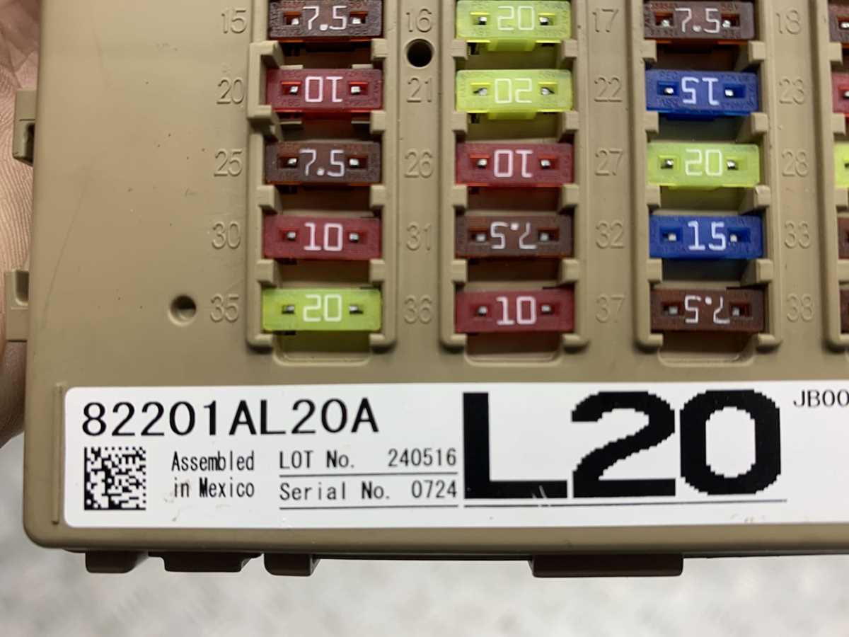 2019 subaru outback fuse box diagram