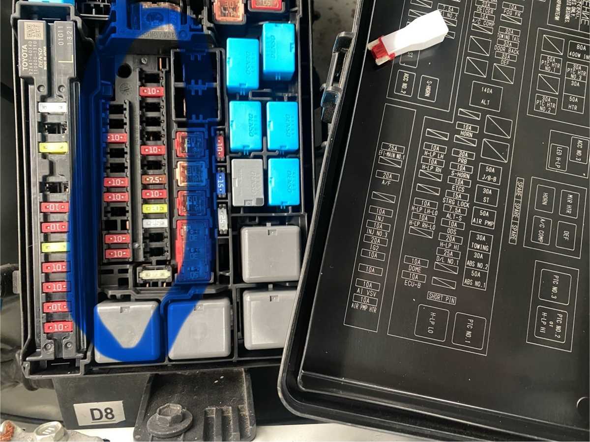 2020 4runner fuse box diagram