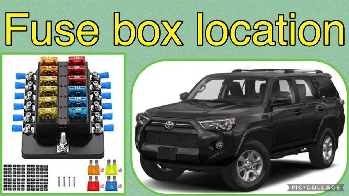 2020 4runner fuse box diagram