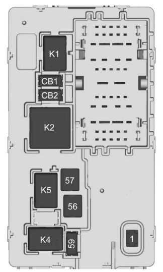 2020 cadillac escalade fuse box diagram