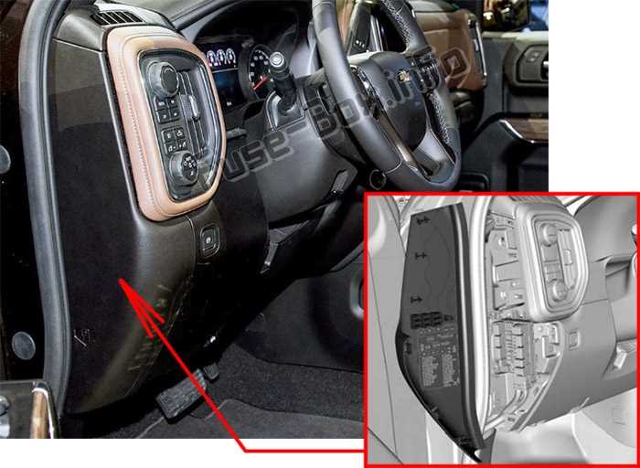 2020 chevy 3500 fuse box diagram