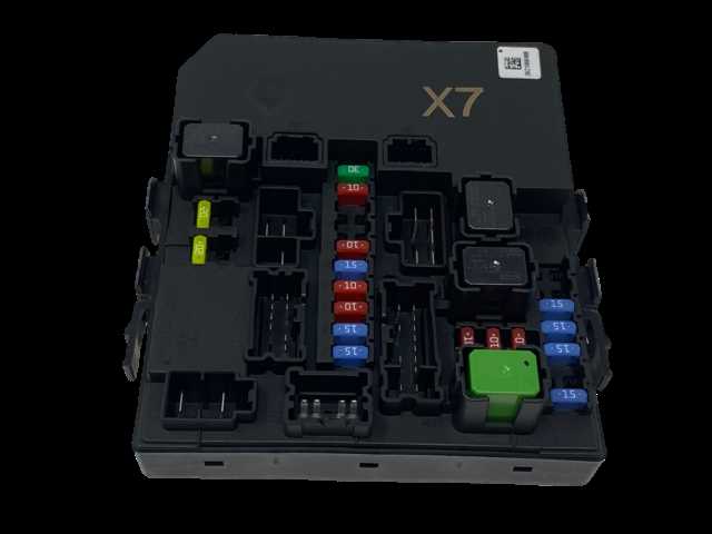 2020 nissan nv200 fuse box diagram