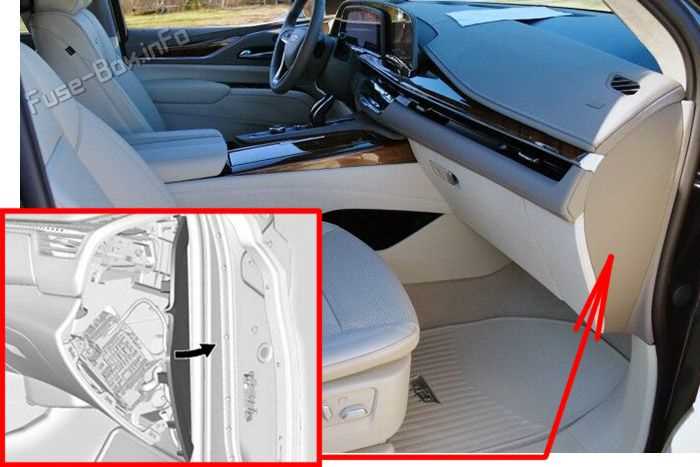 2020 cadillac escalade fuse box diagram