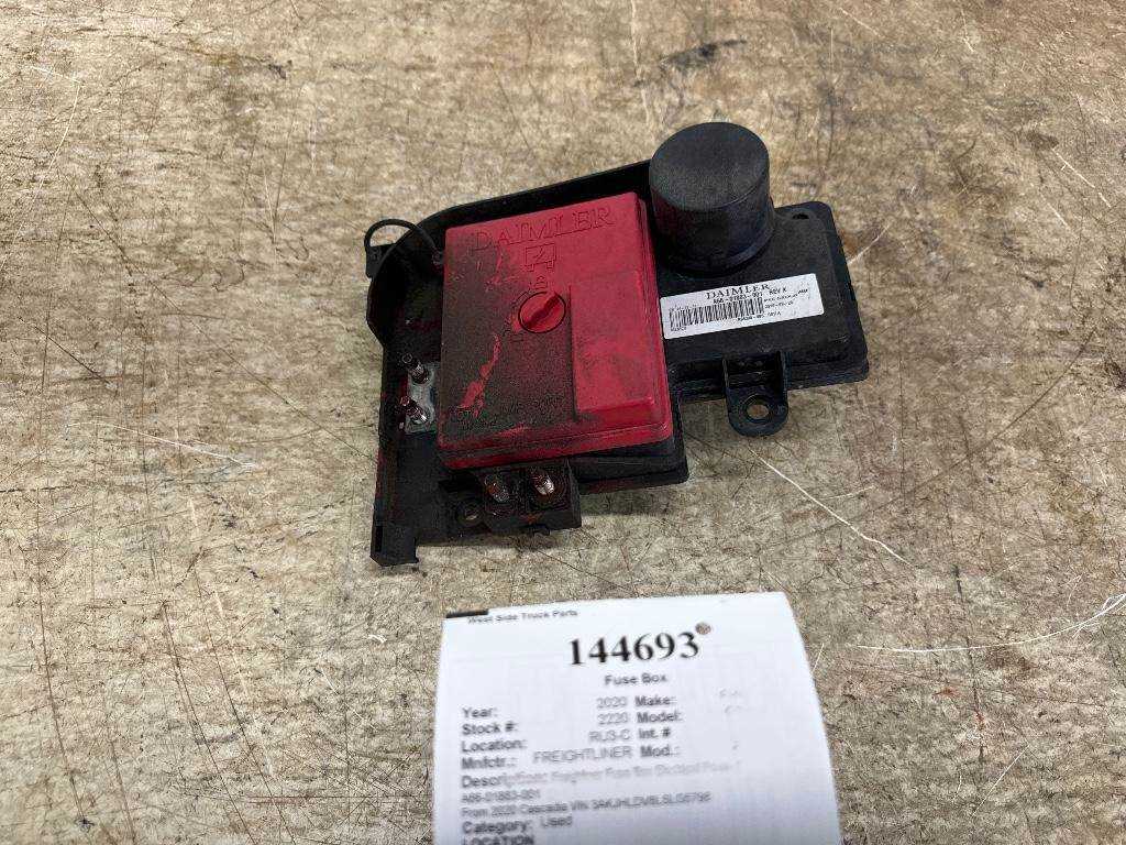 2020 freightliner fuse box diagram