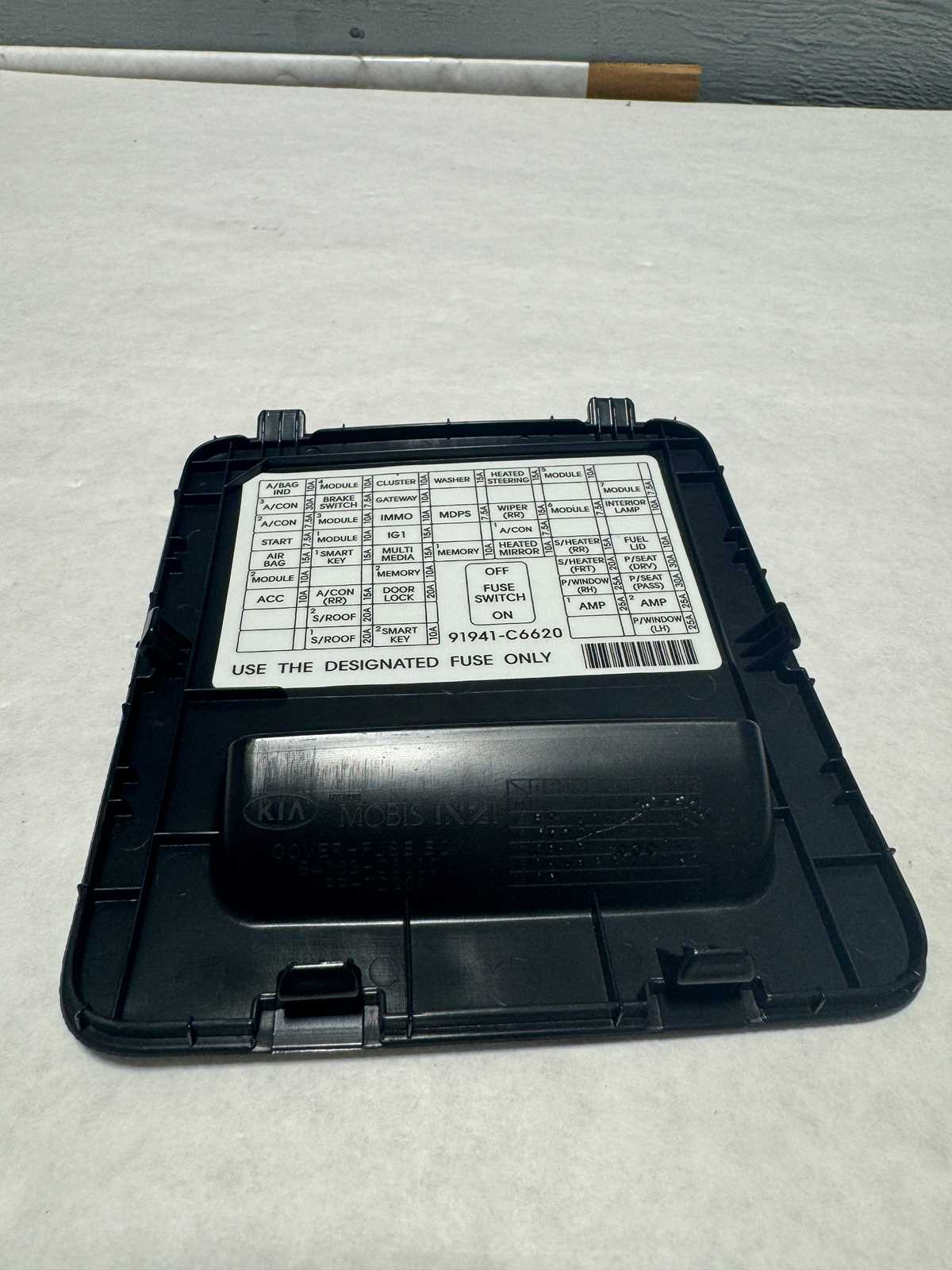 2020 kia sorento fuse box diagram