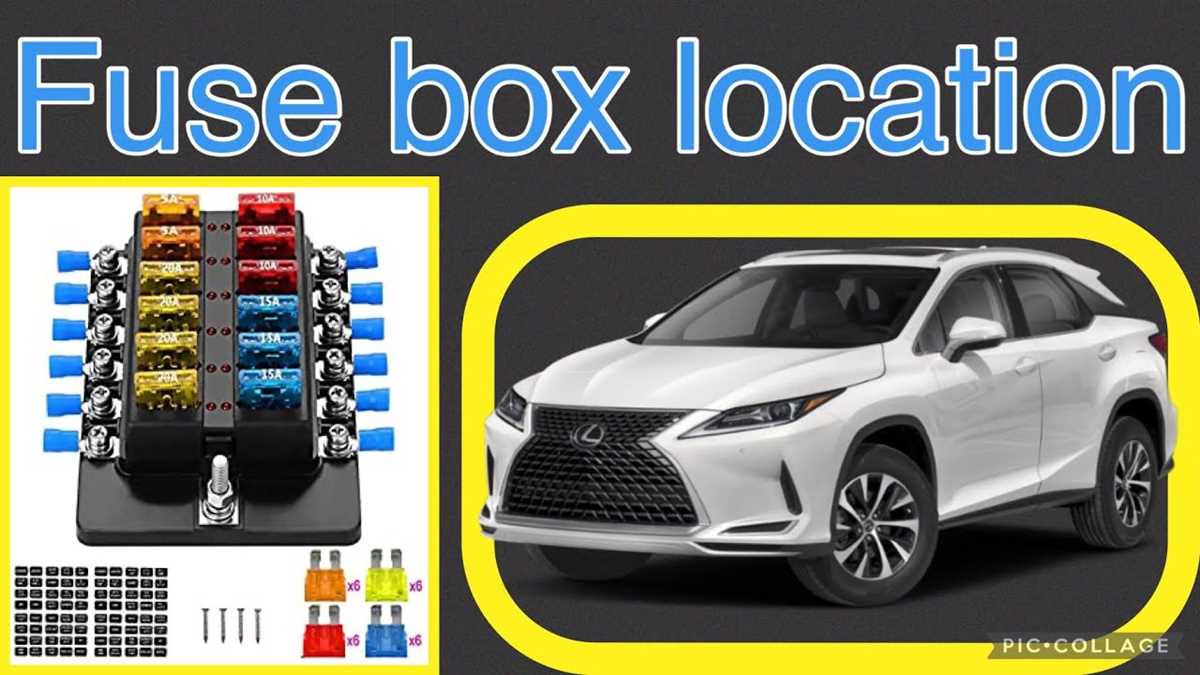 2020 lexus rx 350 fuse box diagram