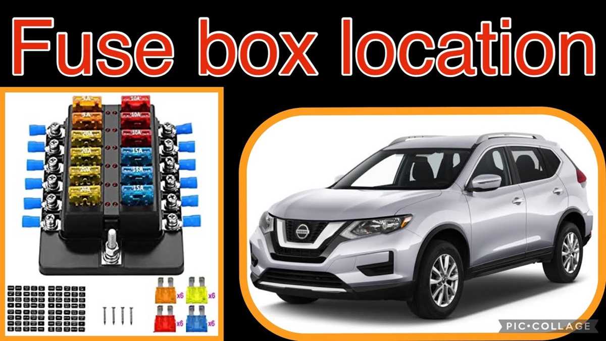 2020 nissan rogue fuse box diagram