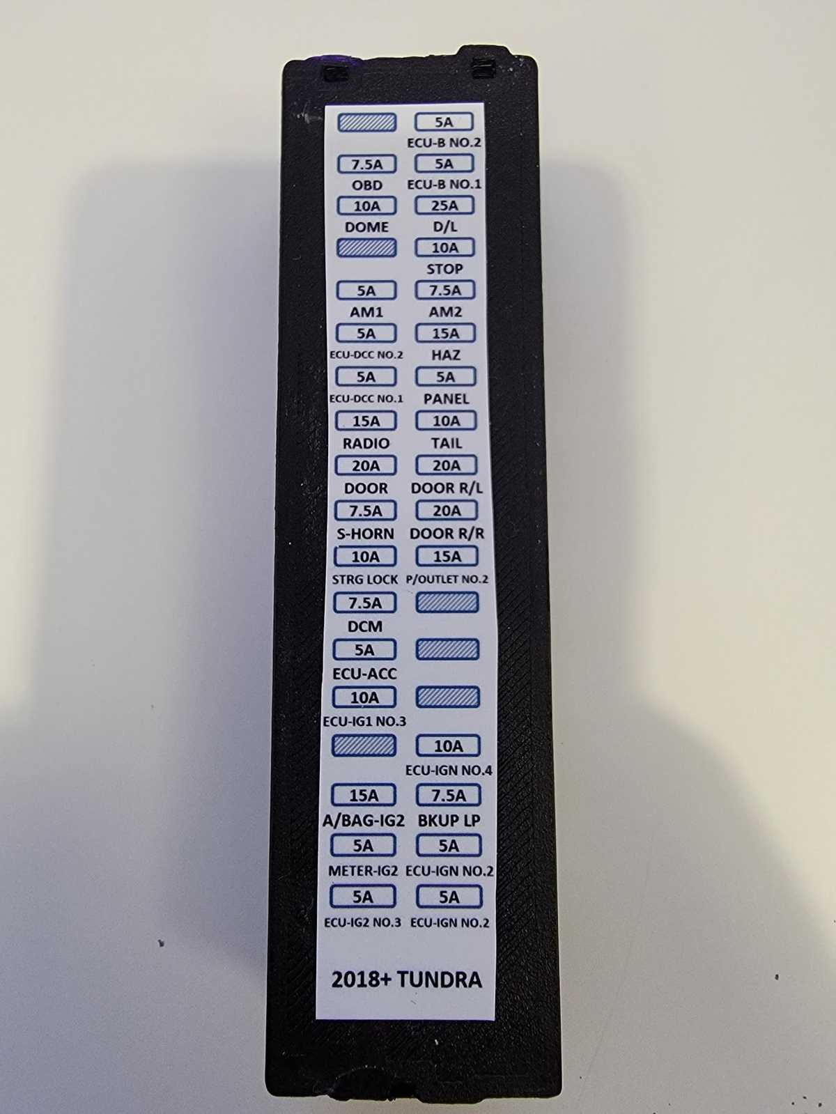 2020 toyota tundra fuse box diagram