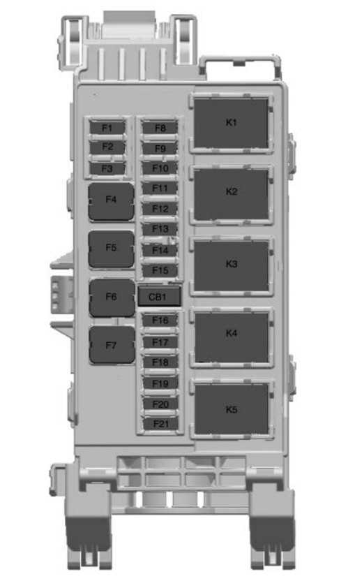 2021 trailblazer fuse box diagram