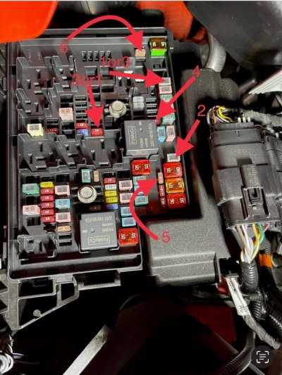 2021 f750 fuse box diagram