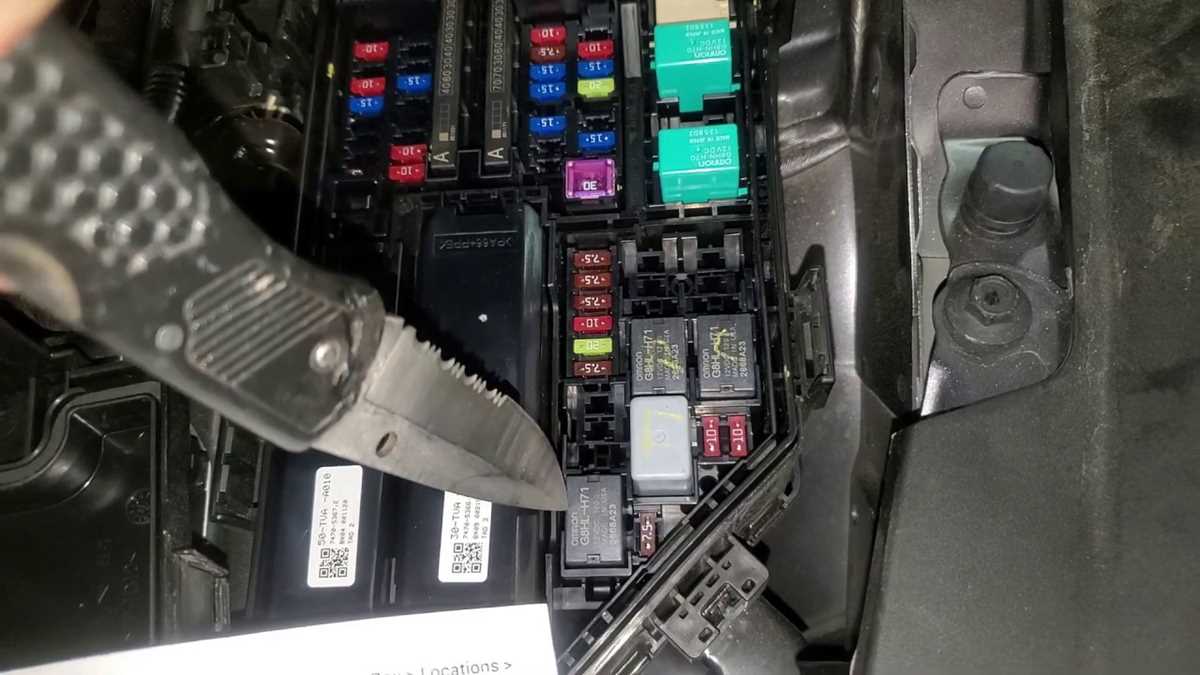 2021 honda accord fuse box diagram