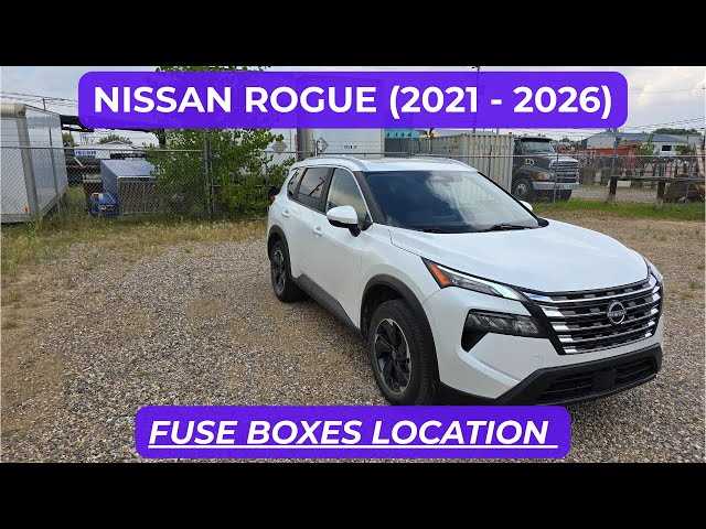 2021 nissan rogue fuse box diagram