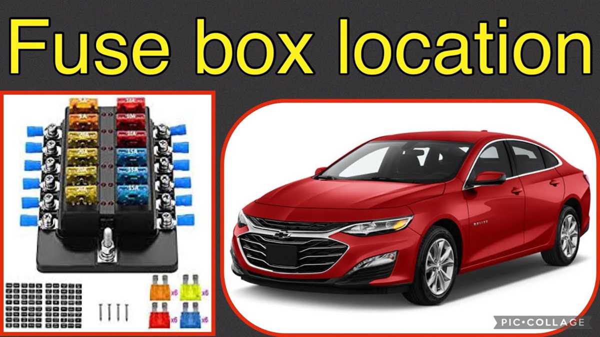 2023 malibu fuse box diagram