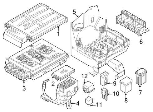 2024 f250 interior fuse box diagram
