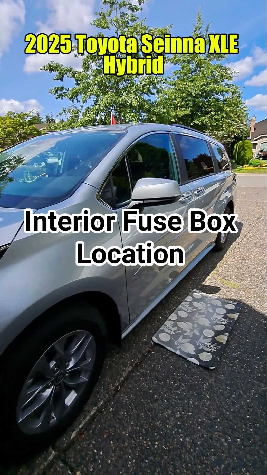 2024 toyota sienna fuse box diagram