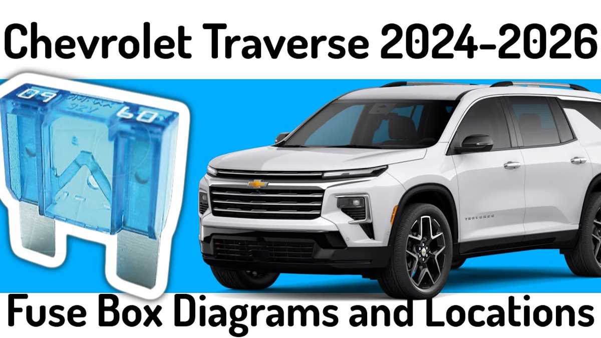 2024 chevy traverse fuse box diagram