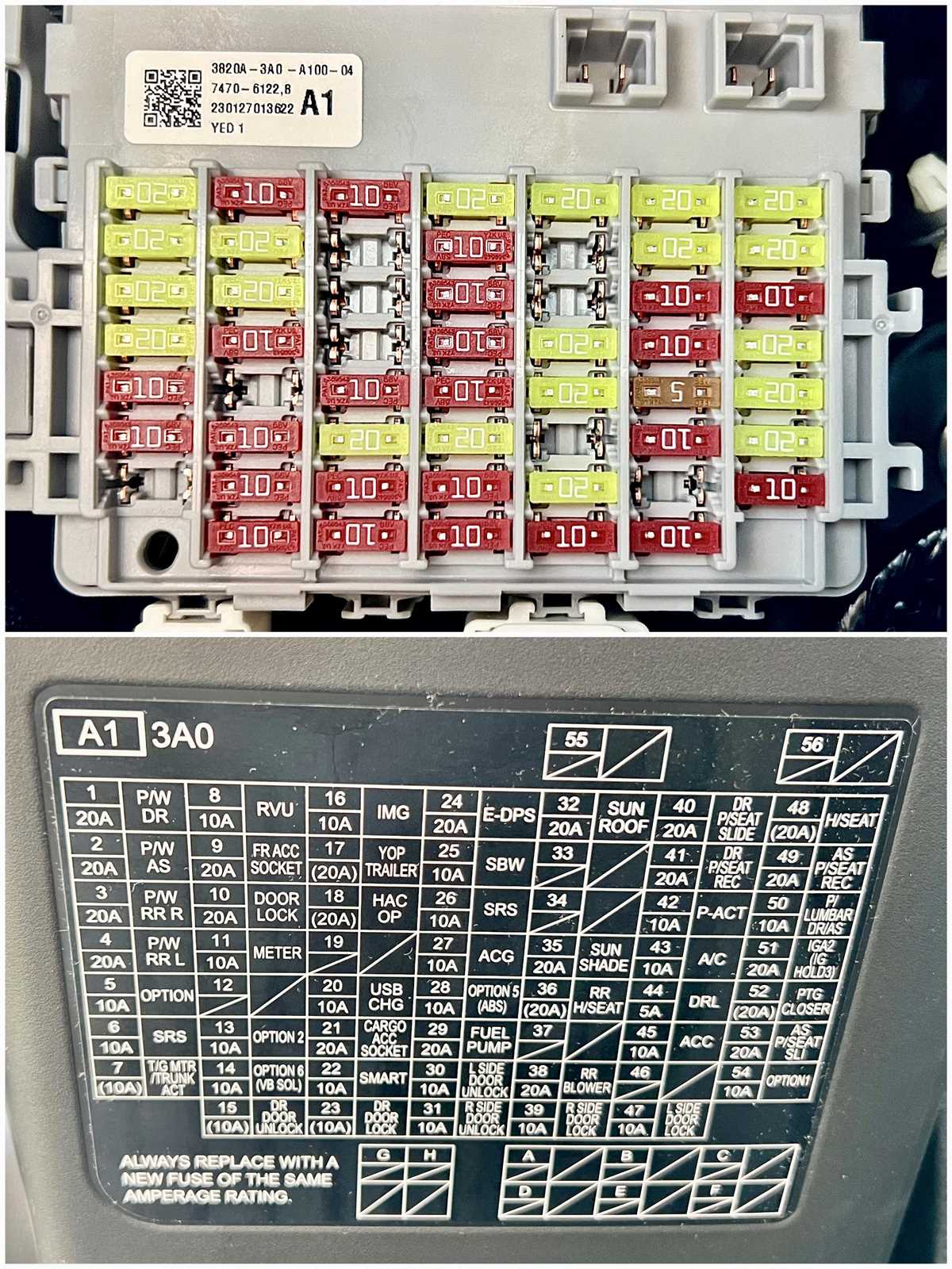 2025 honda crv fuse box diagram