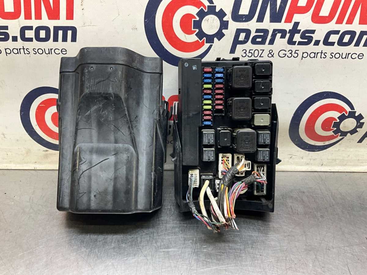 350z fuse box diagram under hood