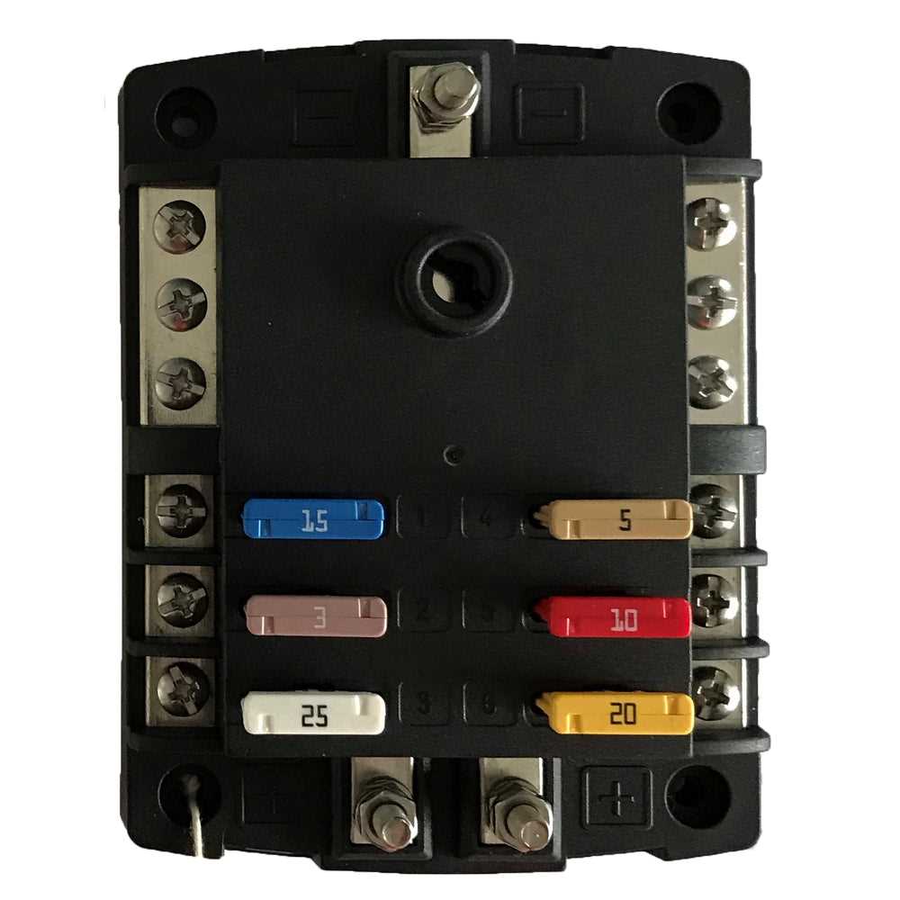 6 way fuse block wiring diagram