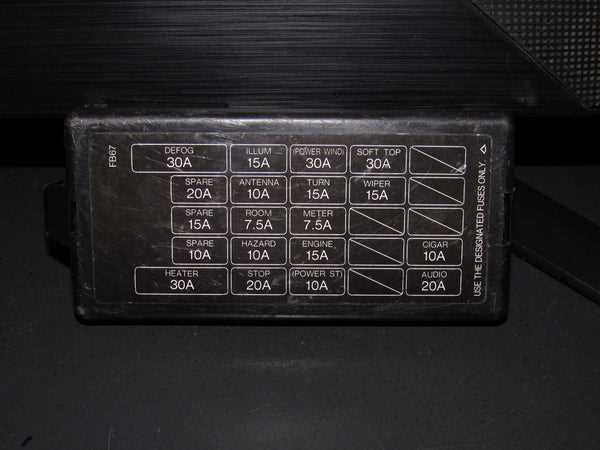 86 camaro fuse box diagram