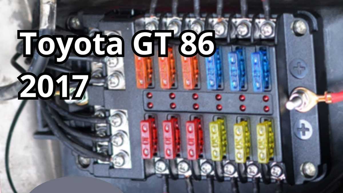 86 toyota pickup fuse box diagram