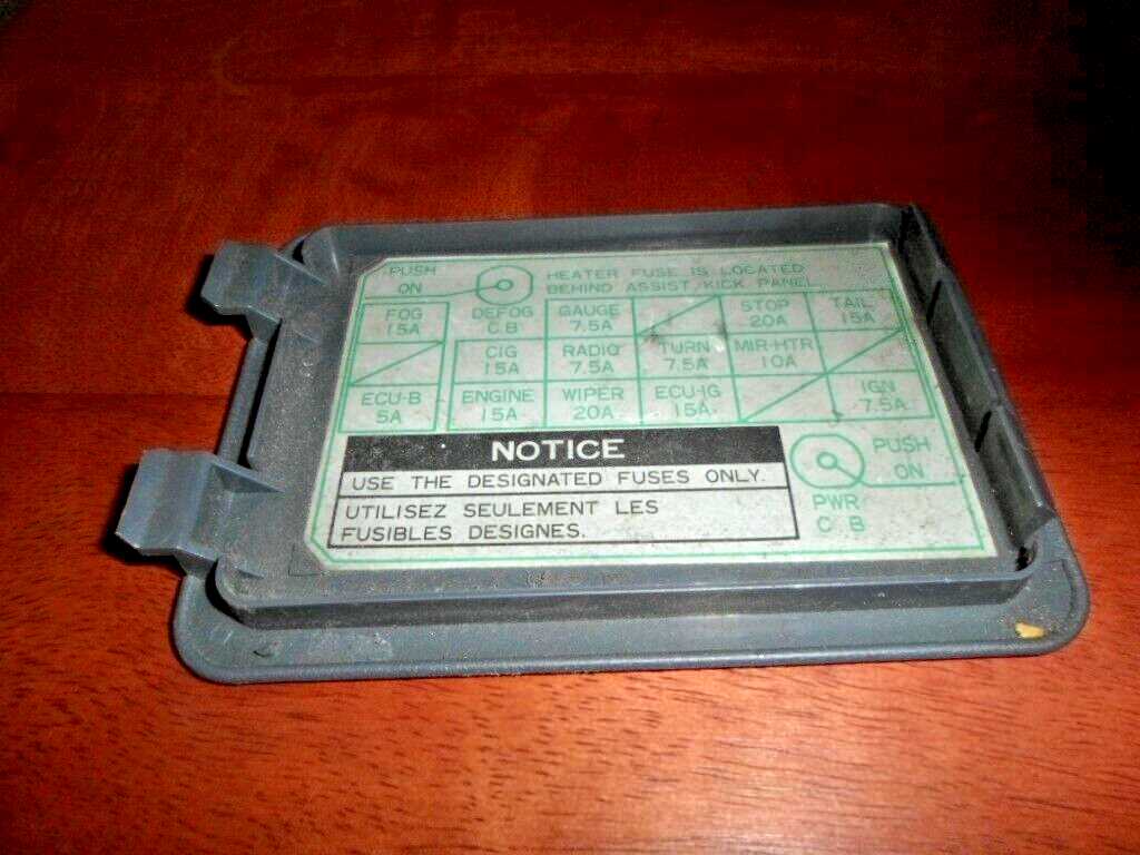 91 corolla fuse box diagram 91 corolla fuse box diagram