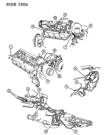 91 dodge dakota fuse box diagram