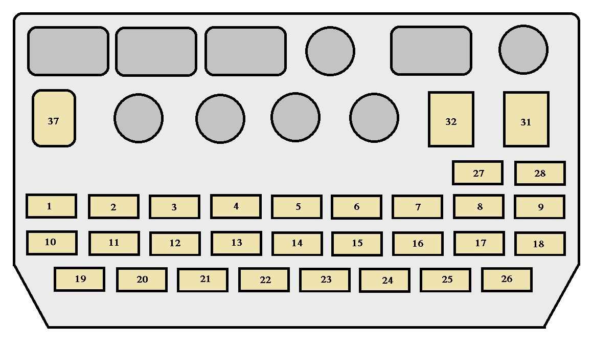 93 corolla fuse box diagram