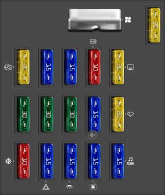 93 ford aerostar fuse box diagram