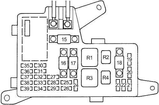 93 honda civic fuse panel diagram