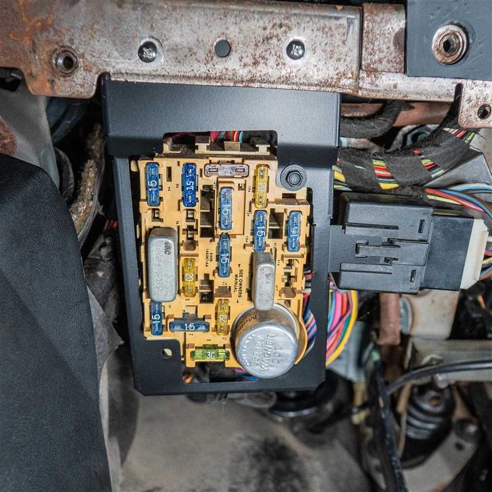 93 mustang fuse box diagram