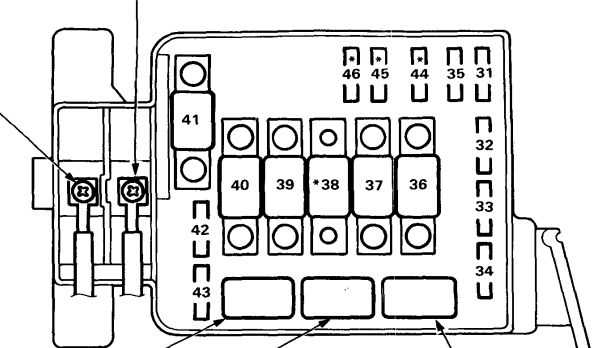 93 civic dx fuse diagram