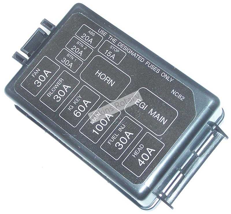 94 miata fuse box diagram