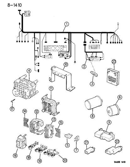 95 jeep cherokee fuse panel diagram