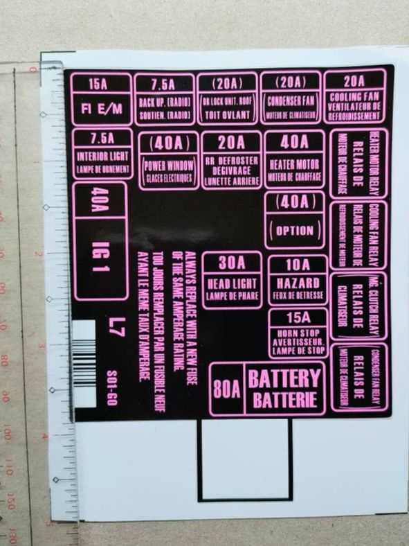 96 00 civic fuse box diagram