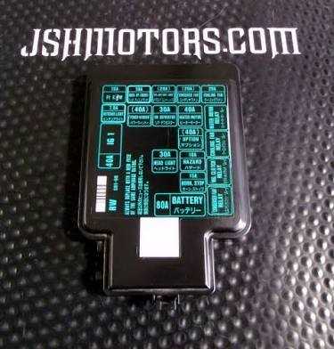 98 honda civic fuse panel diagram