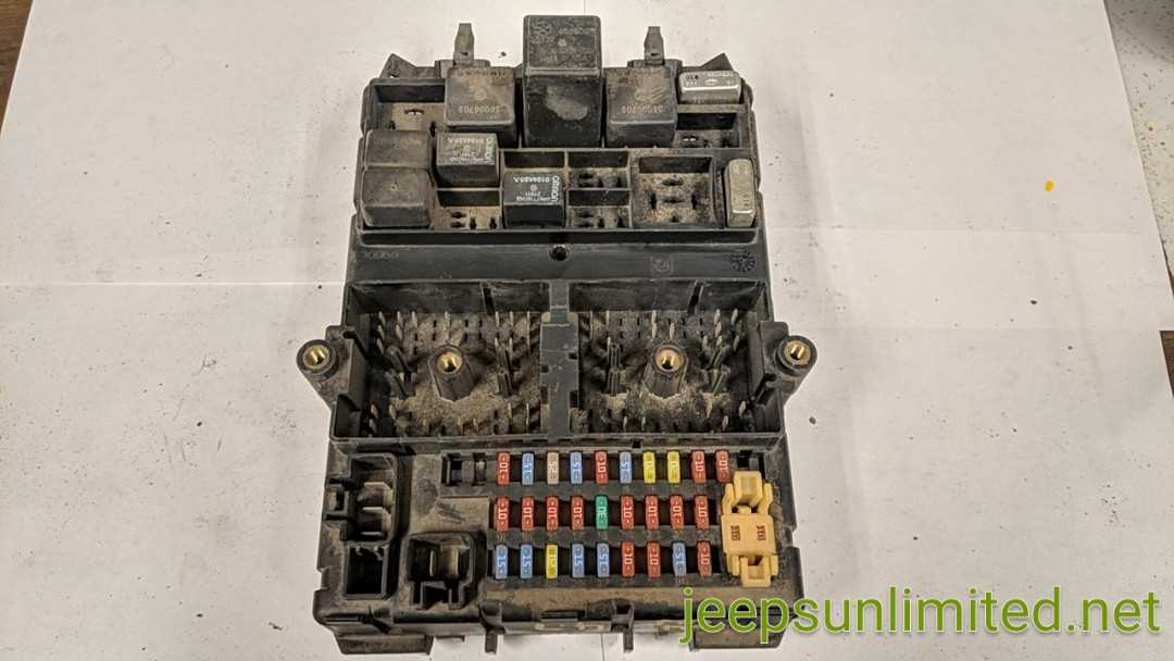 98 jeep xj fuse box diagram