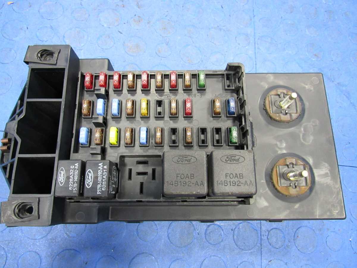 98 ford f150 fuse box diagram